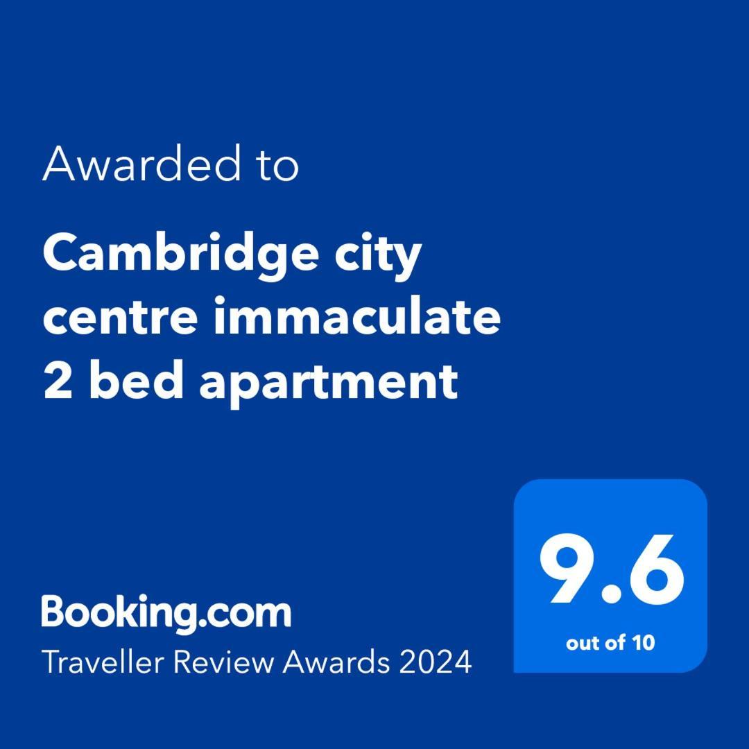 Cambridge City Centre Immaculate 1 Bed Apartment Exterior foto